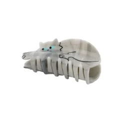 Pince A Cheveux Chat Gris-Coucou Suzette New