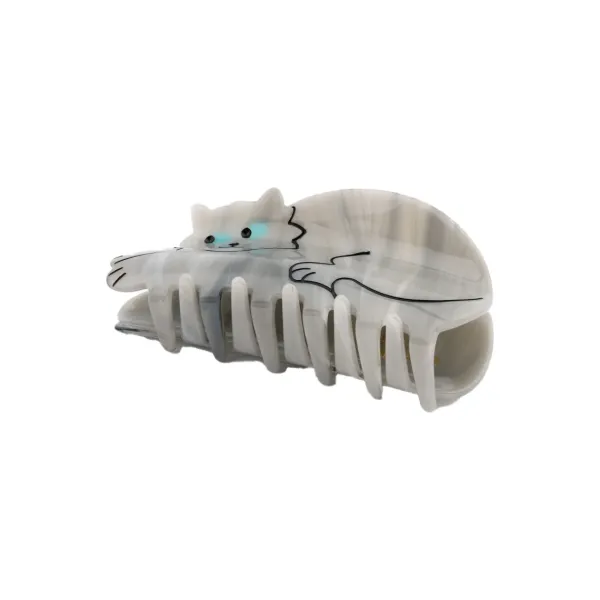 Pince A Cheveux Chat Gris-Coucou Suzette New