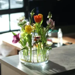 Pique A Fleurs Cercle Kenzan - O 20 Cm - Noir Cuivre-Sélectionné par Fleux