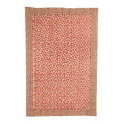 Plaid Leopard En Coton - Rose-Doing Goods