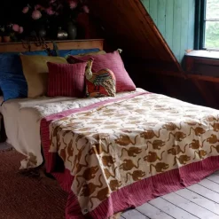 Plaid Powder Tiger En Coton - 220 X 140 Cm-Doing Goods Online