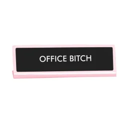 Plaque De Bureau Office Bitch-Sélectionné par Fleux Hot