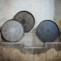 Plateau En Bois Black Slide - O 92 Cm-Ethnicraft Online