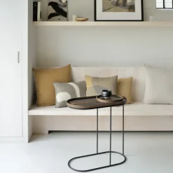 Plateau En Verre - Bronze Organic - Oblong - 71 X 36 Cm-Ethnicraft Clearance