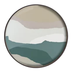 Plateau En Verre - Slate Wabi Sabi - O 61 Cm-Ethnicraft Outlet
