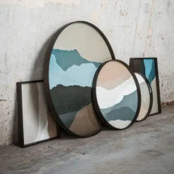 Plateau En Verre - Slate Wabi Sabi - O 61 Cm-Ethnicraft Outlet