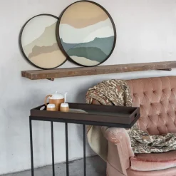 Plateau En Verre - Slate Wabi Sabi - O 61 Cm-Ethnicraft Outlet