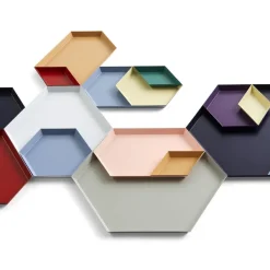 Plateau Kaleido Xl - Bleu Fonce-Hay Outlet