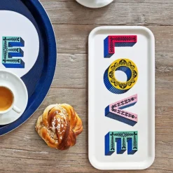 Plateau Love - 32 X 15 Cm - Multicolore-Sélectionné par Fleux Clearance