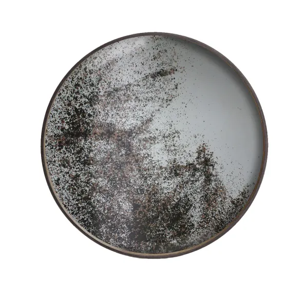 Plateau Miroir - Bronze Mirror - O 61 Cm-Ethnicraft Online
