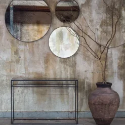 Plateau Miroir - Bronze Mirror - O 61 Cm-Ethnicraft Online