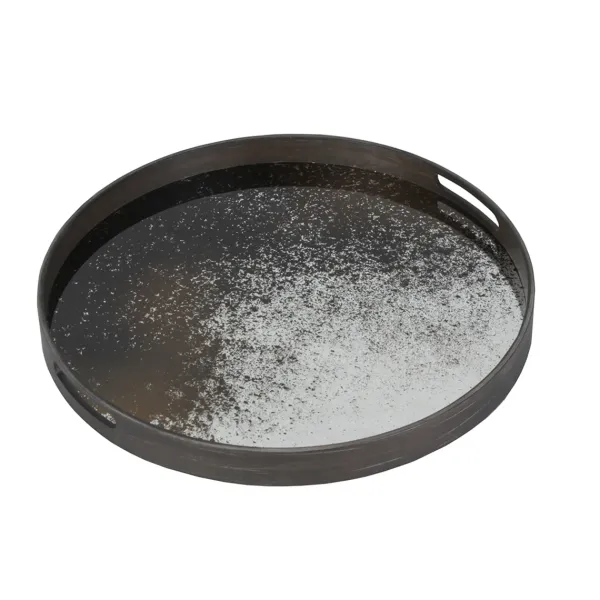 Plateau Miroir - Clear Mirror - O 48 Cm-Ethnicraft Sale