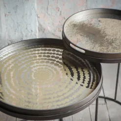 Plateau Miroir - Clear Mirror - O 48 Cm-Ethnicraft Sale