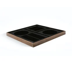 Plateau Organisateur De Bureau Charcoal Walnut-Ethnicraft