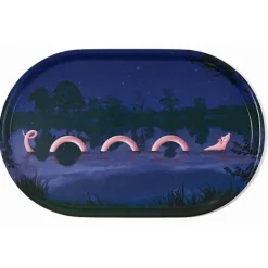 Plateau Ovale Cochoness - 44 28 Cm-Gangzai Online