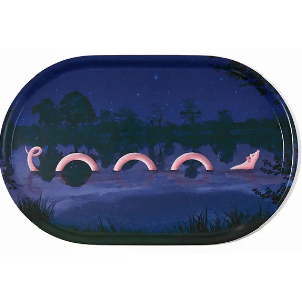 Plateau Ovale Cochoness - 44 28 Cm-Gangzai Online