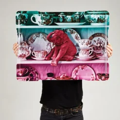 Plateau Rectangle Dinetto En Bouleau - 46 X 61 Cm-Gangzai