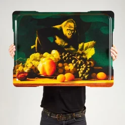 Plateau Rectangle Gorizen En Bouleau - 46 X 61 Cm-Gangzai Best