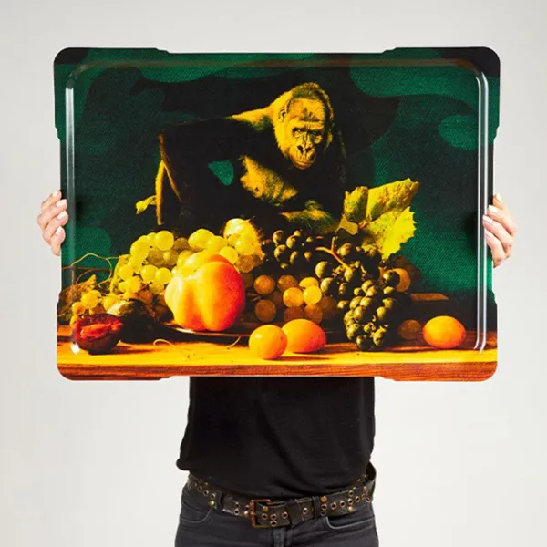 Plateau Rectangle Gorizen En Bouleau - 46 X 61 Cm-Gangzai Best