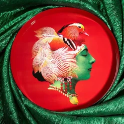 Plateau Rond Canarbella En Fer - O 33 Cm-Gangzai Sale