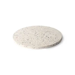 Plateau Rond En Beton - Terrazzo-HK Living Sale