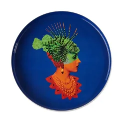 Plateau Rond Rascaqueen En Fer - O 33 Cm-Gangzai Hot