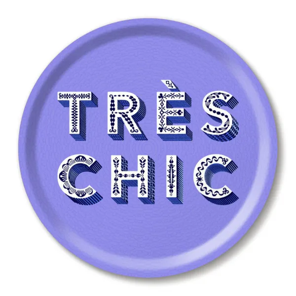 Plateau Tres Chic - O 31 Cm - Bluebell-Sélectionné par Fleux Sale