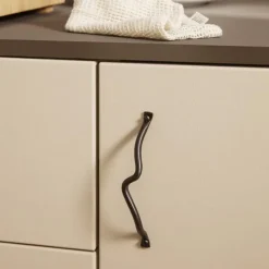 Poignee Curvature Laiton 14,2Cm-Ferm Living Hot