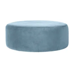 Pouf Wind Velours Bleu Pastel-Broste Copenhagen Sale