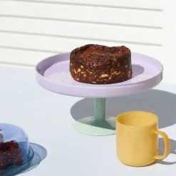 Presentoir A Gateau - O 26,5 X H 13 Cm - Rose Menthe-Hay Clearance