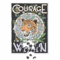 Puzzle Courage Is Within - Jacqueline Colley - 500 Pieces-Sélectionné par Fleux Hot