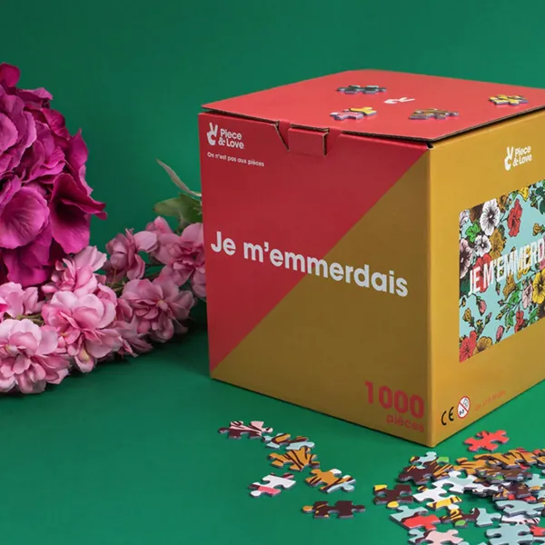 Puzzle Je M'Emmerdais - 1000 Pieces-Piece & Love Best
