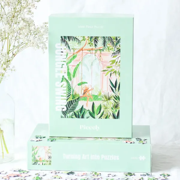 Puzzle Jungle Swing - 1000 Pieces-Piecely New