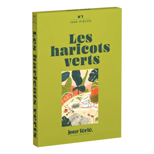 Puzzle Les Haricots Verts - 1000 Pieces-Jour Férié Online