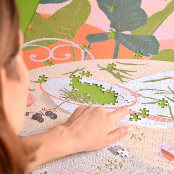 Puzzle Les Haricots Verts - 1000 Pieces-Jour Férié Online