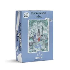 Puzzle London Paris Brussels - Lucille Clerc - 500 Pieces-Sélectionné par Fleux Hot
