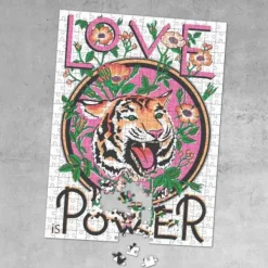 Puzzle Love Is Power - Jacqueline Colley - 500 Pieces-Sélectionné par Fleux
