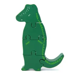 Puzzle Mr Crocodile En Bois-Trixie