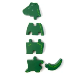 Puzzle Mr Crocodile En Bois-Trixie