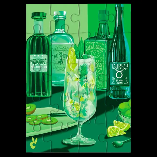 Puzzle Signe Astro Taureau - 20 Pieces-Sélectionné par Fleux