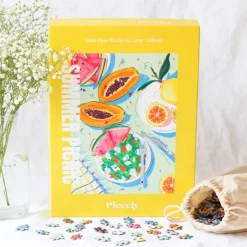 Puzzle Summer Picnic By Carina Lindmeier - 1000 Pieces-Piecely New