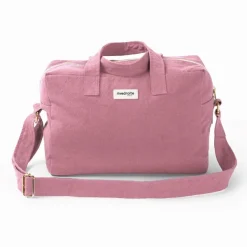 Sac Sauval City Bag En Coton Recycle - Bois De Rose-Rive Droite Paris Sale
