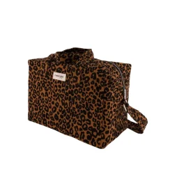 Sac Sauval City Bag En Coton Recycle - Leopard-Rive Droite Paris Best