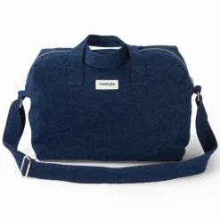 Sac Sauval City Bag En Coton Recycle - Denim Brut-Rive Droite Paris Online