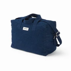Sac Sauval City Bag En Coton Recycle - Denim Brut-Rive Droite Paris Online