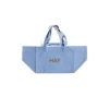 Sac Weekend En Coton Recycle - Bleu Ciel-Hay Online