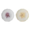 Set De 2 Assiettes Mimosa En Gres - O 21 X 3,5 Cm - Violet & Creme-Bloomingville Best
