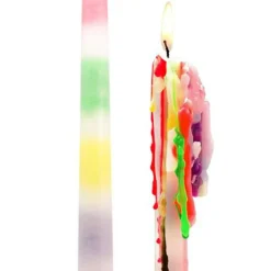 Set De 2 Bougies Arc-En-Ciel Coulantes-Sélectionné par Fleux Online