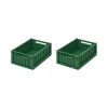 Set De 2 Caisses Weston S - Vert Jardin-Liewood Clearance