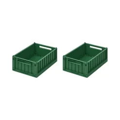 Set De 2 Caisses Weston S - Vert Jardin-Liewood Clearance